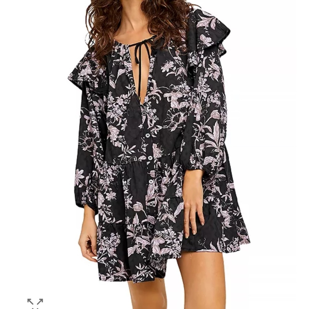 Free People Sunbaked Cotton Swing Dress Size large NWOT